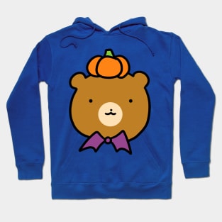 Halloween Bear Face Hoodie